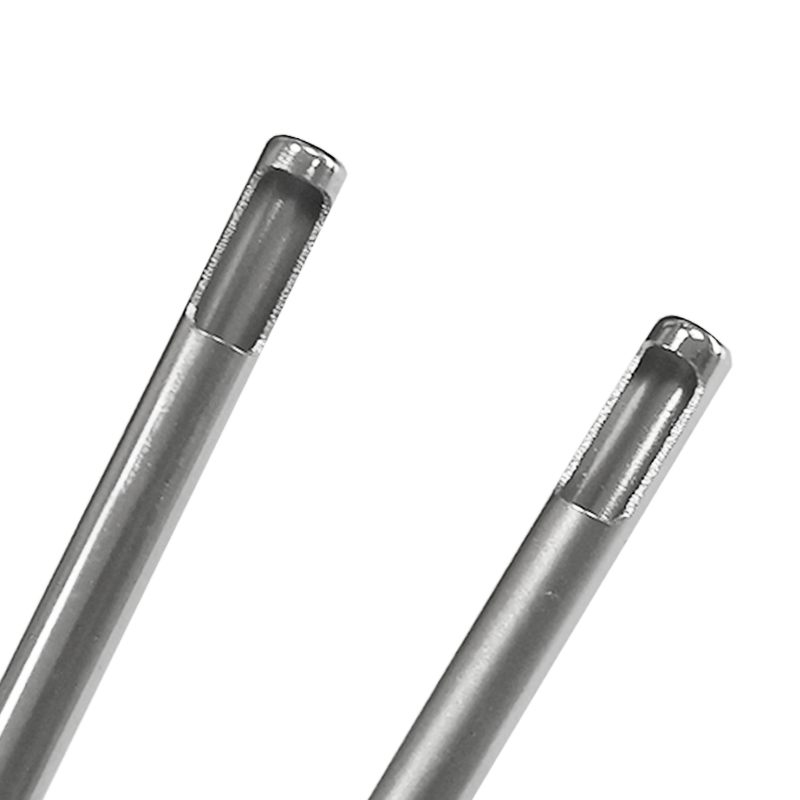 Custom China made stainless steel tube with grooving