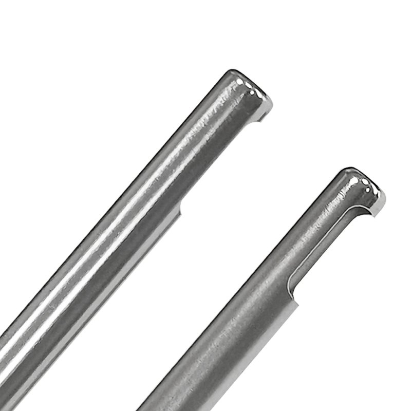 Custom China made stainless steel tube with grooving