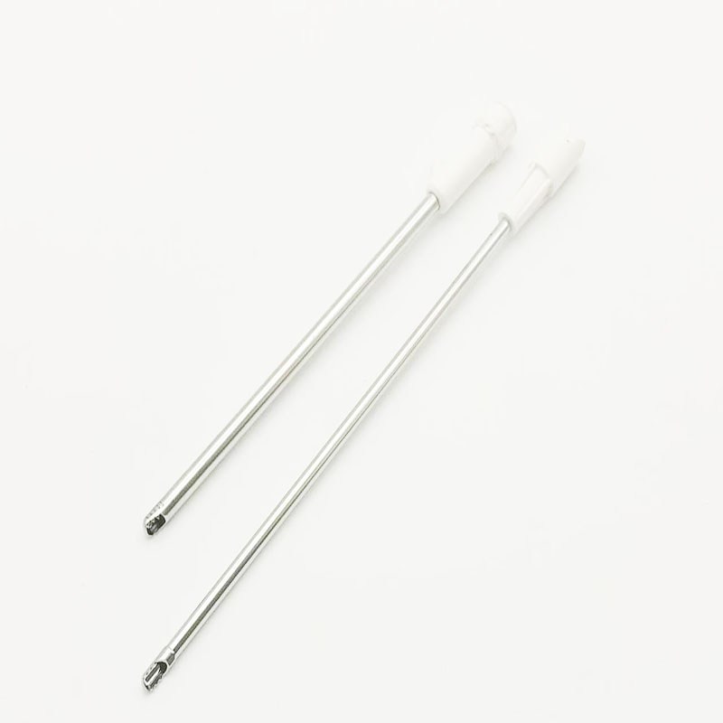 Medical Disposable Straight ENT  Shaver Blade with White Handle