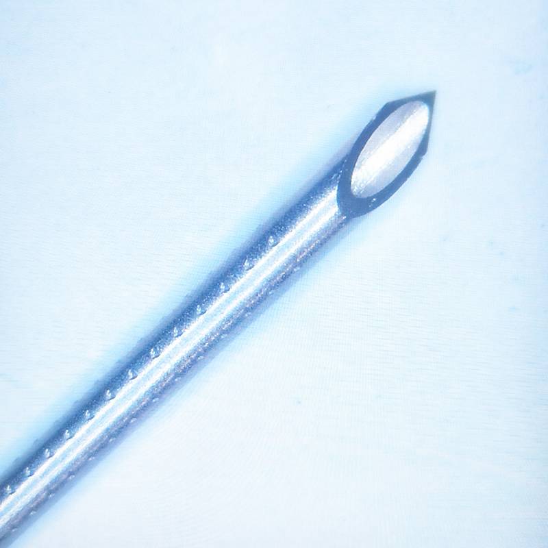 China Medical nerve block needle Back Cut Lancet Needle Cannula Tube 