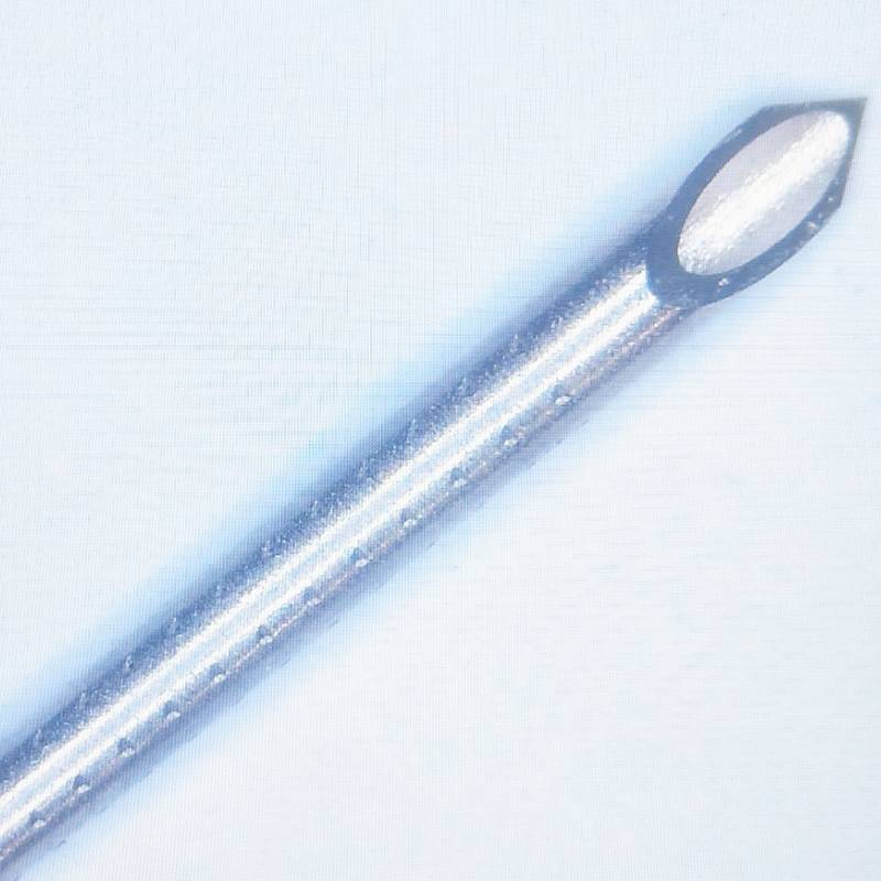 China Medical nerve block needle Back Cut Lancet Needle Cannula Tube 