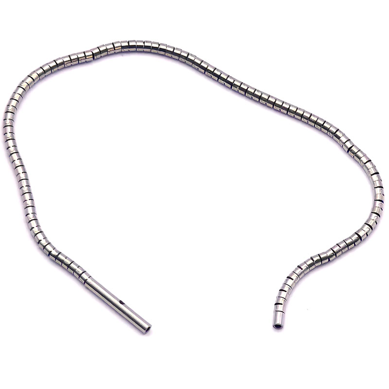 SINOWARES Customized flexible bending section hypo tube Urology Snake Bone Tube